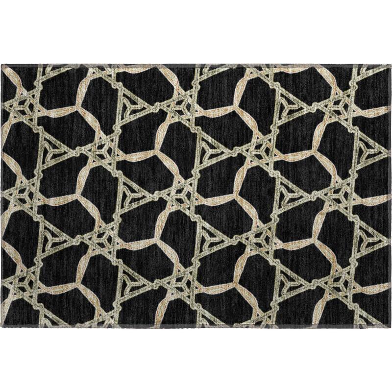 Premium Washable Super Soft Modern Tangle Mayfield Rug