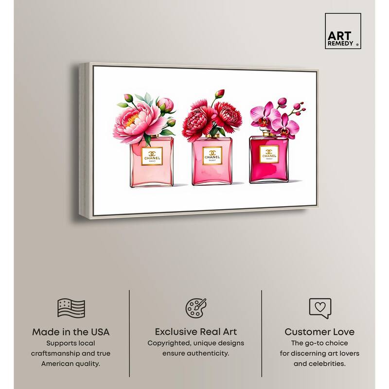 Fragrant Florals Canvas by Art Remedy