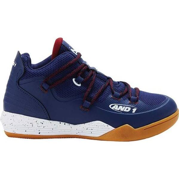 Shop And1 Children S Enforcer Basketball Shoe Blue Cordovan White