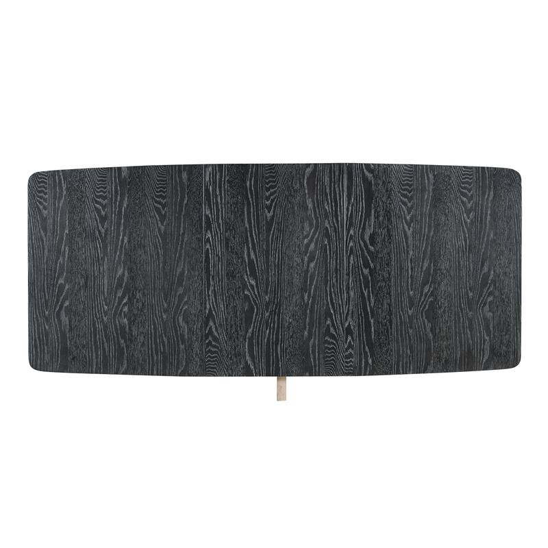 9 Pieces Extendable 84 inch Dining Table Set, 6 Upholstered Armless Dining Chairs and 2 Padded Arm Chairs