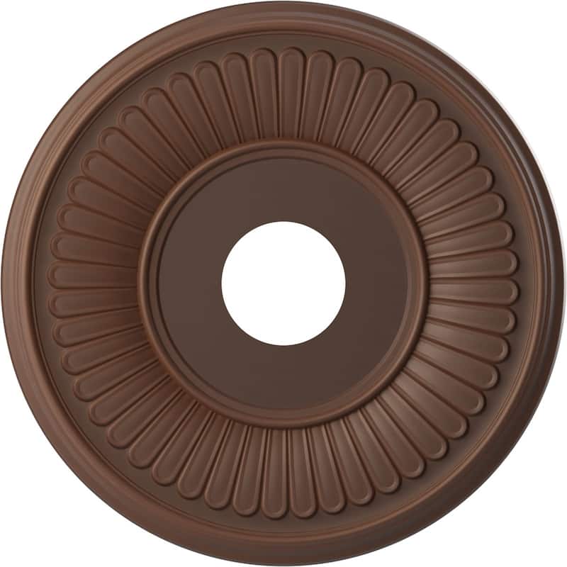 3 1/2" Inside Diameter - Berkshire Thermoformed PVC Ceiling Medallion
