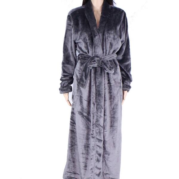 Shop Ugg Womens Robe Gray Size Large L Marlow Double Face Fleece