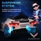 preview thumbnail 14 of 18, 12V Kids Ride-On Chevrolet Corvette Licensed Car with Suspension, USB Music Port, and Dual Driving Modes for 3-6 Years