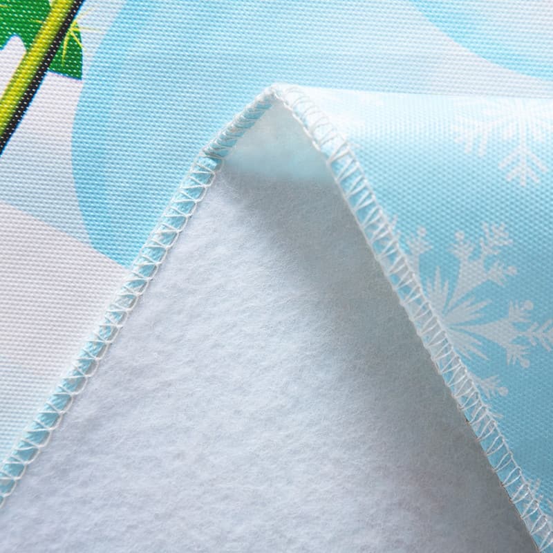 Retro Gray tablecloth Great Flannel Excellent Modern Minimalist - 52" x 70"