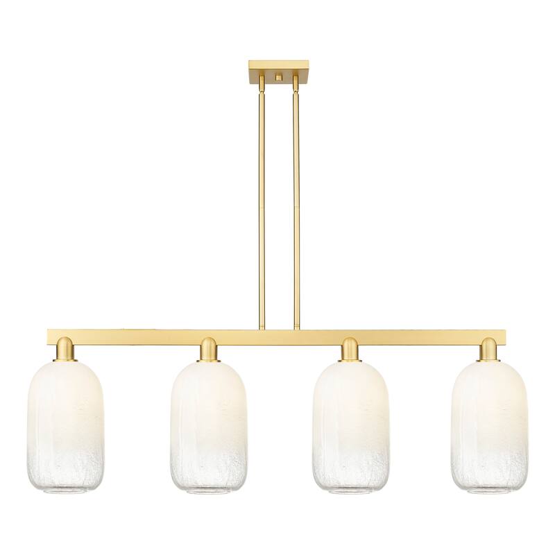 Innovations Lighting Urban Downtown - Brookhaven Cloche - 4 Light 48" Stem Hung Island Light