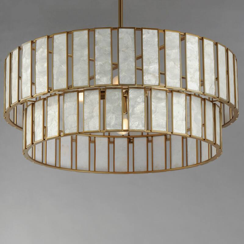 Maxim 12806 Miramar 6 Light 33" Wide Waterfall Chandelier
