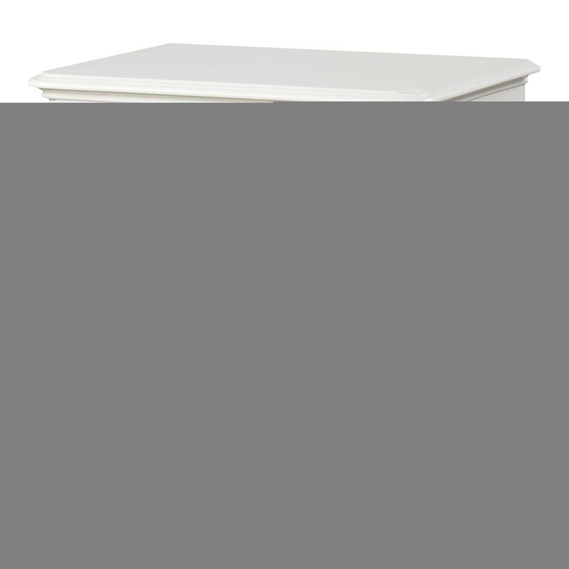 Furniture of America Skye 5-Piece Antique White Wood Panel Bedroom Set