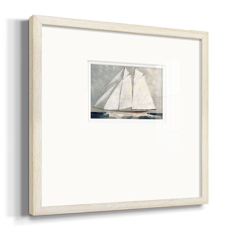 Setting SailPremium Framed Print