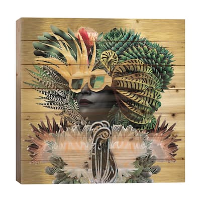 In Plain Sight Print On Wood by Lolita Lorenzo - Multi-Color