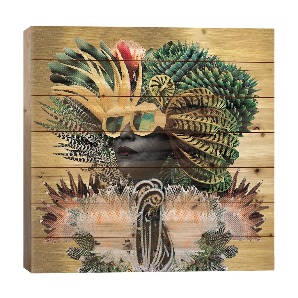 In Plain Sight Print On Wood by Lolita Lorenzo - Multi-Color