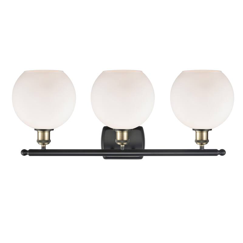 Innovations Lighting Athens 3 Light 26" Bath Vanity Light - 8" Shade