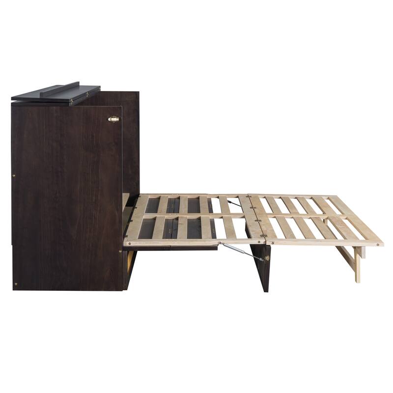 Modern Murphy Bed with Large Drawers