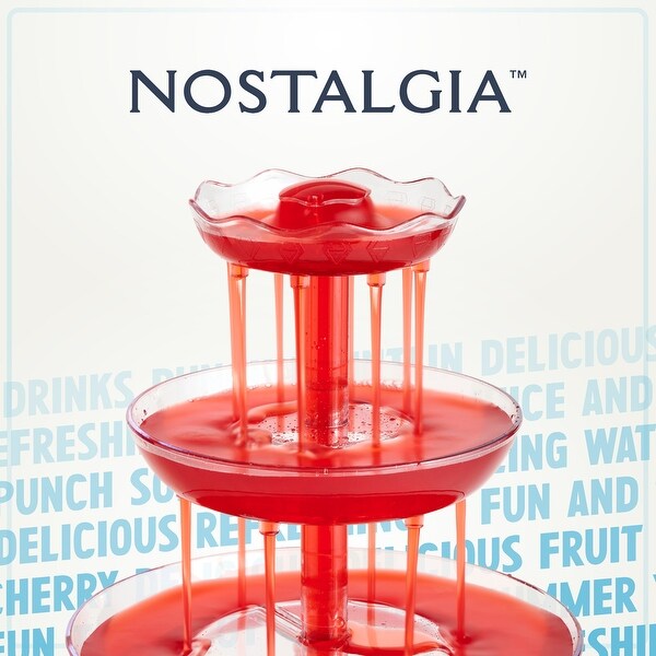 Nostalgia Vintage Collection Lighted Party Fountain - Bed Bath