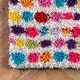 preview thumbnail 3 of 8, Nuloom Allard Striped Shag Area Rug