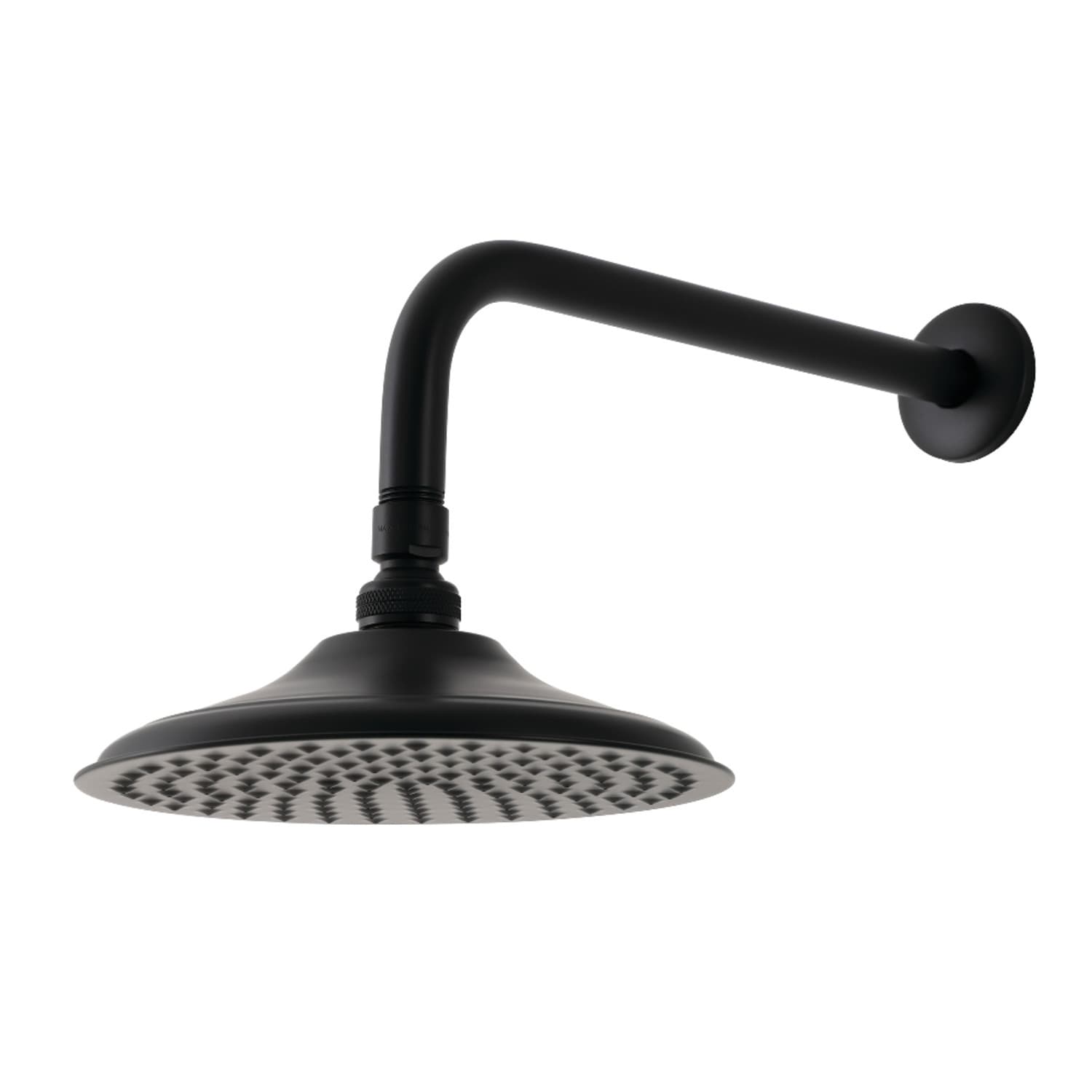 Kingston Brass Victorian 8-Inch Brass Shower Head with 12-Inch Shower Arm