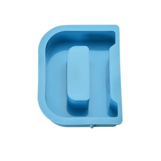 Resin Letter Models Alphabet D Silicone Blue 4