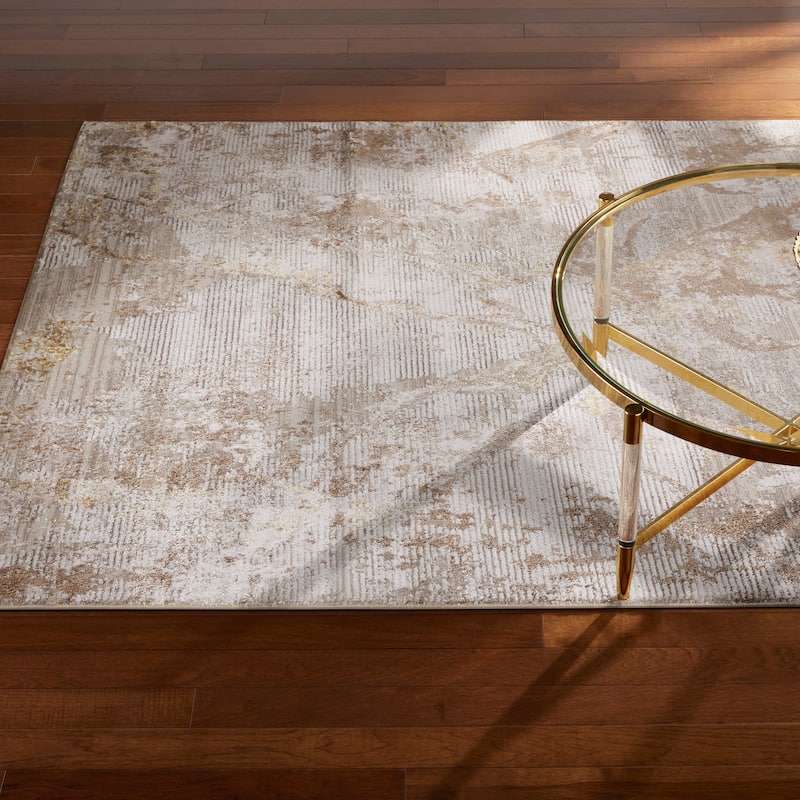 TOWN & COUNTRY LUXE Opaline Area Rug - 7' 10" x 10' 2" - Taupe