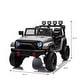 preview thumbnail 31 of 29, 24V 2-Seater Ride-On Truck Car with 4WD Motors, 2.4G Remote Control, Soft Start, and LED Lights, Toys Gifts