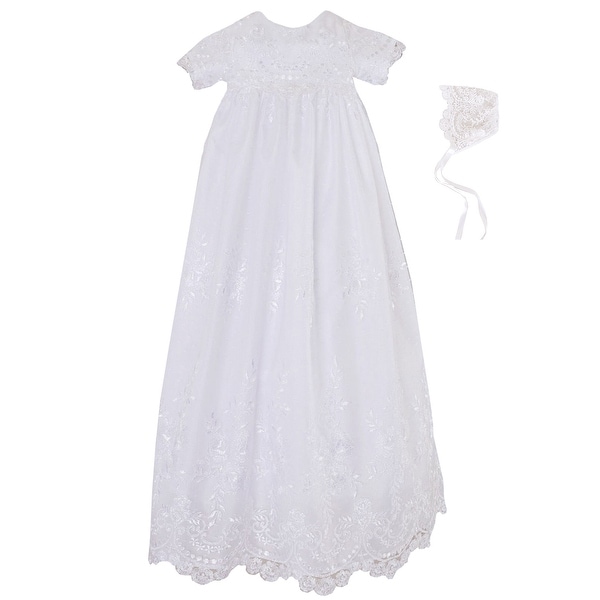 baby girl short christening dresses