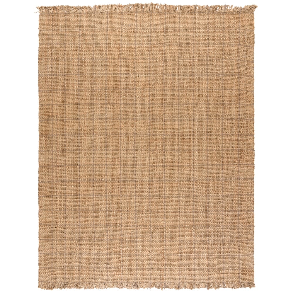 SAFAVIEH Flatweave Natural Miyoko Fiber Farmhouse Jute Rug