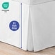 preview thumbnail 4 of 8, Space Saver Tailored Underbed Storage 21-inch Bedskirt