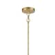 24 inch 8-Light Modern Farmhouse Large Round Chandelier Patinaed Brass/ Bleached Tiered Drum Natural Hand-woven Rope Chandelier
