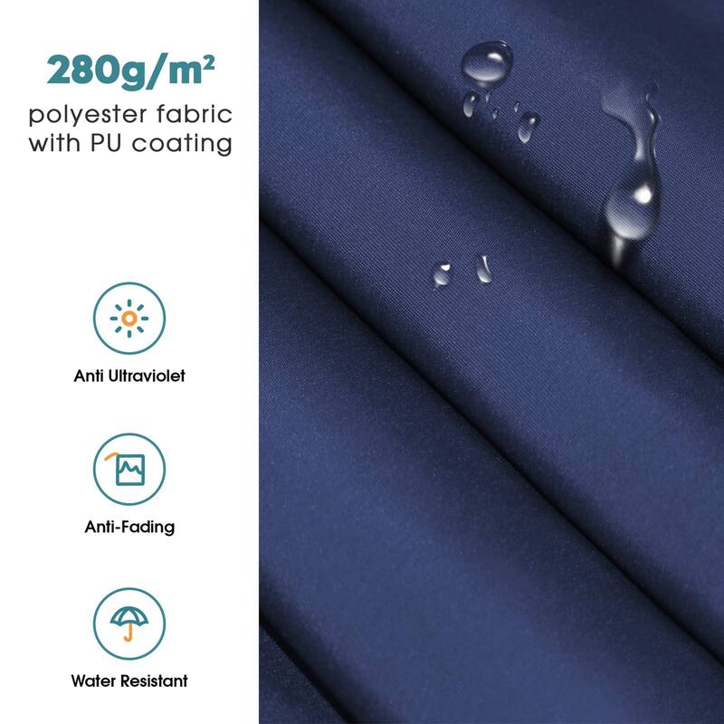 MCombo Sunshade Replacement Fabric with UV Protection for Retractable Patio Awnings