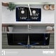 preview thumbnail 55 of 64, Karran Undermount Quartz 33 in. 50/50 Double Bowl Kitchen Sink Kit