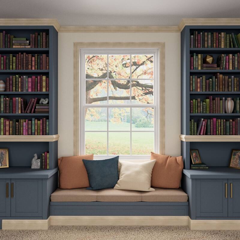 WM518: 9/16-in D x 5-1/4-in W x 96-in L Americraft Solid Hardwood Stain Grade Base Moulding