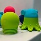 preview thumbnail 2 of 3, bbluv Buddies Silicone Mix and Match Bath Toys Set of 6
