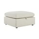 preview thumbnail 25 of 179, Mia Oversized Modular Sectional Fabric Sofa Linen-Ottoman only