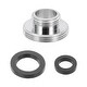 preview thumbnail 1 of 26, Faucet Aerator Adapter, Male to Male Brass Faucet Adapter with Washer for Kitchen Bathroom Sink Water Filter - Silver