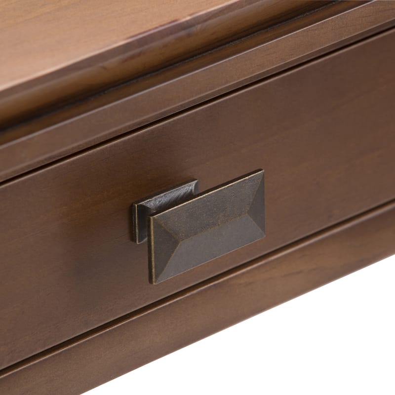 WYNDENHALL Stratford SOLID WOOD 46 inch Wide Transitional Console Sofa Table - 45.9 Inches wide