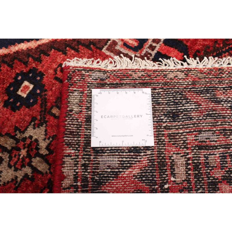 ECARPETGALLERY Hand-knotted Anadol Red Wool Rug - 3'1 x 10'1