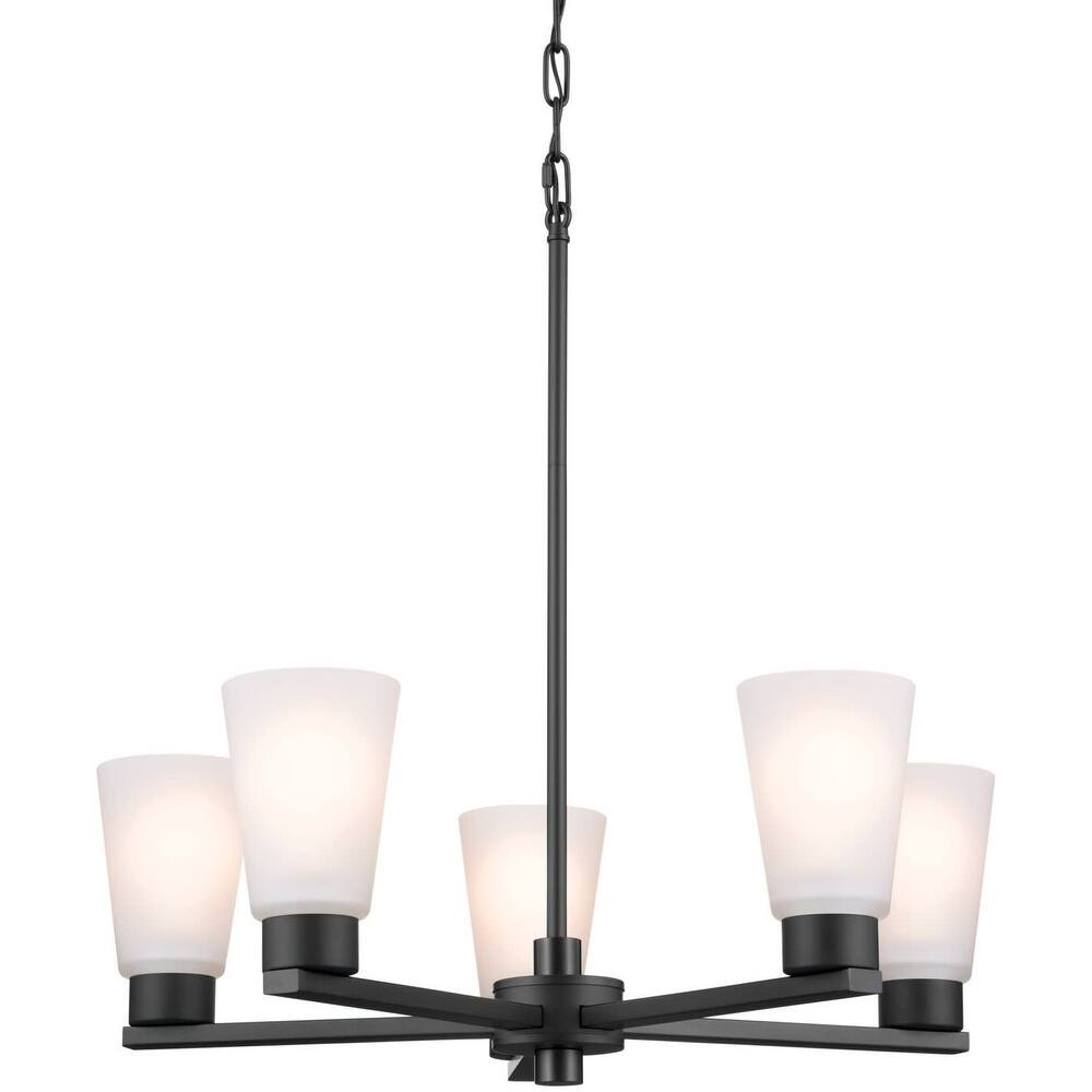 Kichler 52436 Stamos 5 Light 24" Wide Chandelier