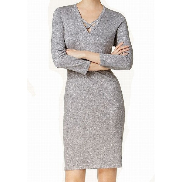 sparkle sweater dress