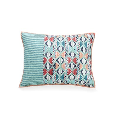 Vera Bradley Go Fish 100% Cotton Single Pillow Sham