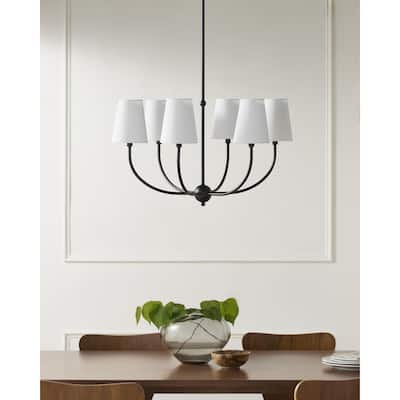 Livabliss Ponso Traditional Chandelier - 29"L x 29"W x 16"H
