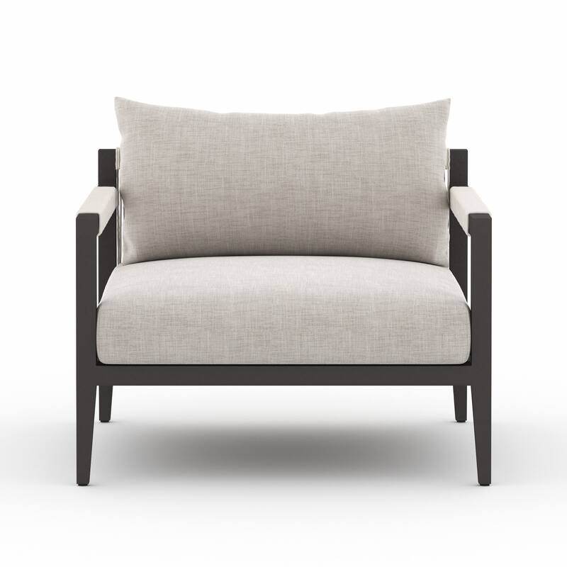 Atwood Outdoor Chair-Bronze - 33.0W x 34.25 x 30.0H