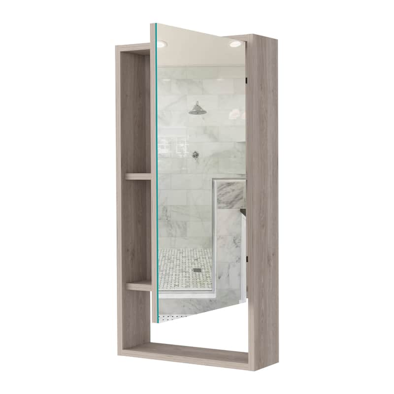 Rectangle Medicine Cabinet with Mirror