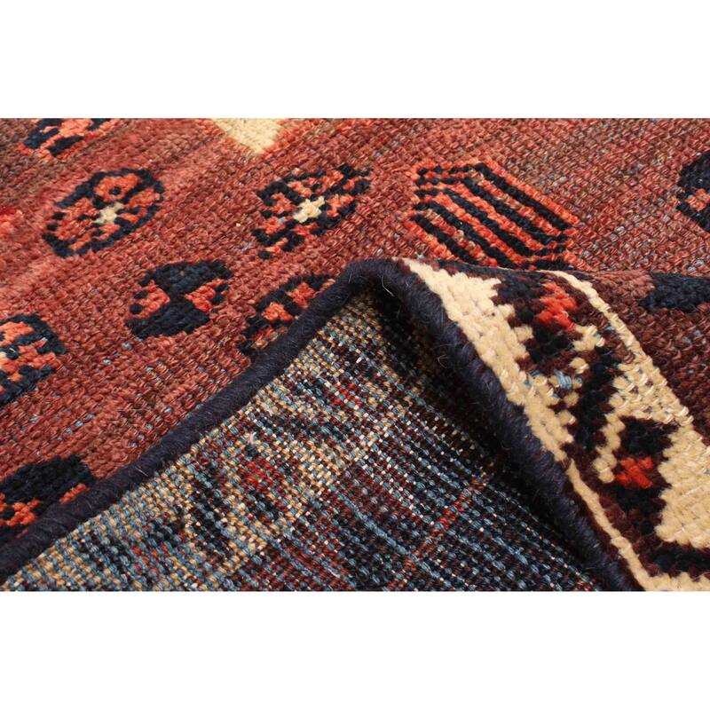 ECARPETGALLERY Hand-knotted Konya Anatolian Dark Brown Wool Rug - 4'6 x 6'0