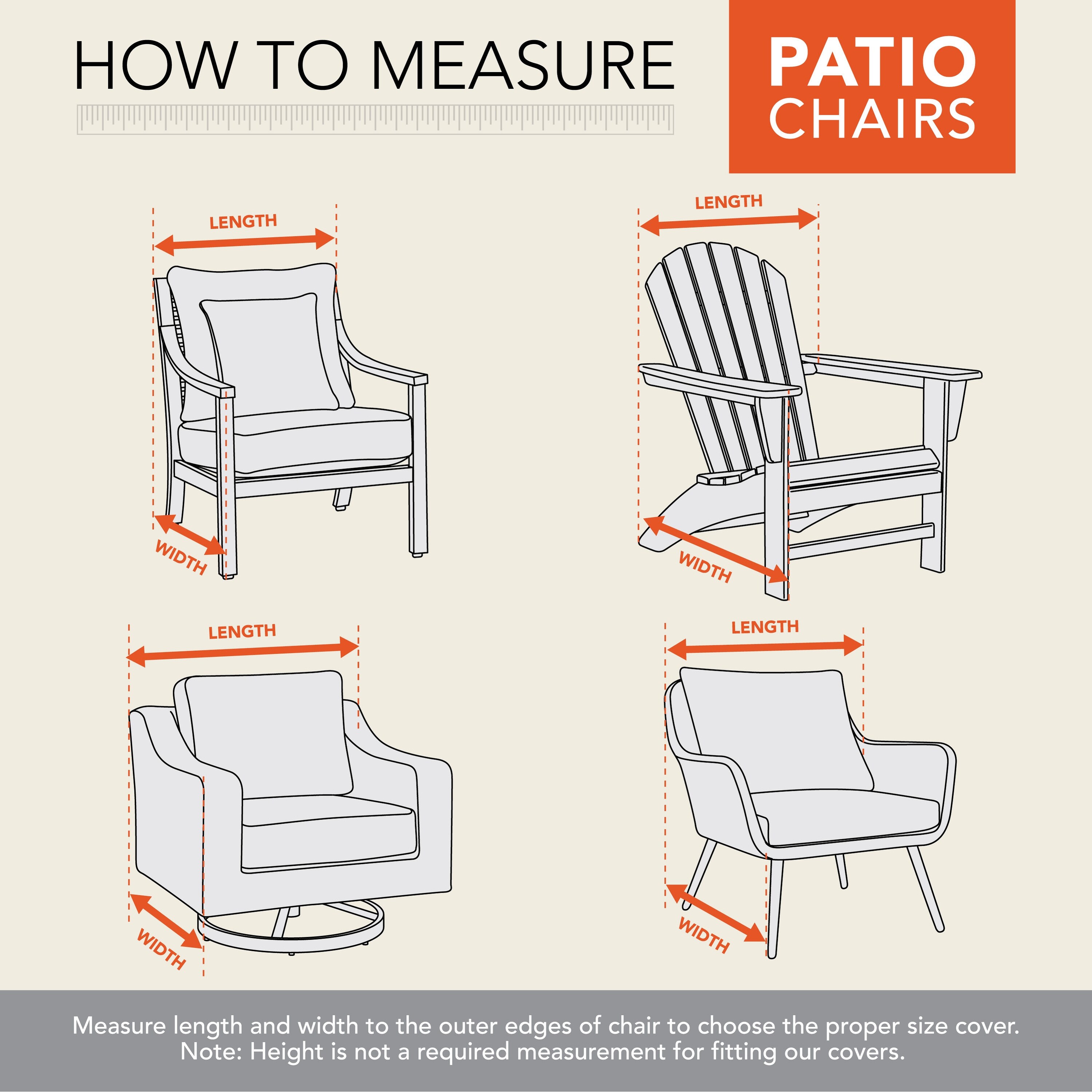 Shop Black Friday Deals On Modern Leisure Monterey Outdoor Patio Lounge Chair Cover 35 W X 38 D X 31 H Beige Overstock 32471998