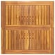 preview thumbnail 4 of 5, vidaXL Bistro Table 29.5"x29.5"x43.3" Solid Wood Acacia