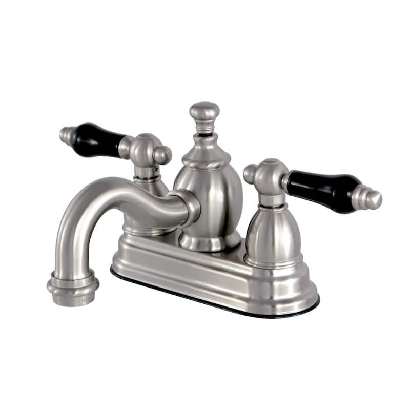 Kingston Brass Duchess 1.2 GPM Centerset Bathroom Faucet with Pop-Up - Brushed Nickel