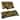 Tufted Indoor/Outdoor Settee Cushion Set (Set of 3)