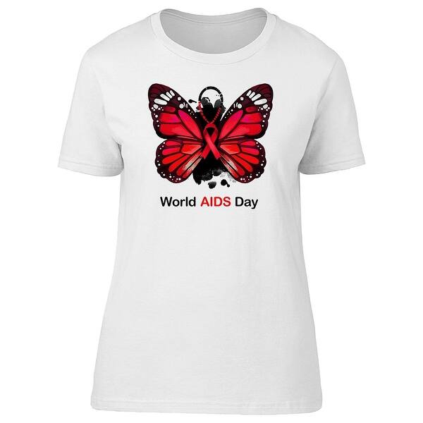 Shop World Aids Day Tee Women S Image By Shutterstock Overstock 22369799