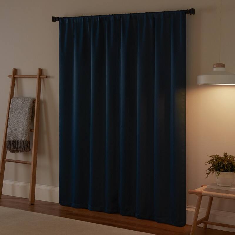 Eclipse Darrell Thermaweave Blackout Window Curtain Panel.