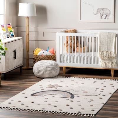 Nuloom Catlin Sweet Dreams High/Low Kids Area Rug