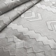 preview thumbnail 29 of 65, 3 Piece Reversible Pintuck Pinch Pleat Bohemia and Tufted Clipped Comforter Set