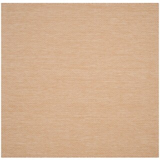 Safaviehsafavieh Courtyard Jonell Indoor Outdoor Rug 4 X 4 Square Natural Cream Dailymail